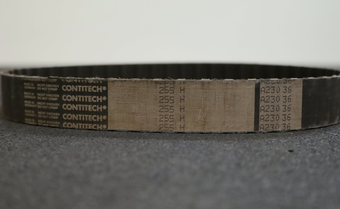 Bild des Artikels CONTITECH-Zahnriemen-Timing-belt-255H-Breite-27mm-Länge-647,7mm-unbenutzt