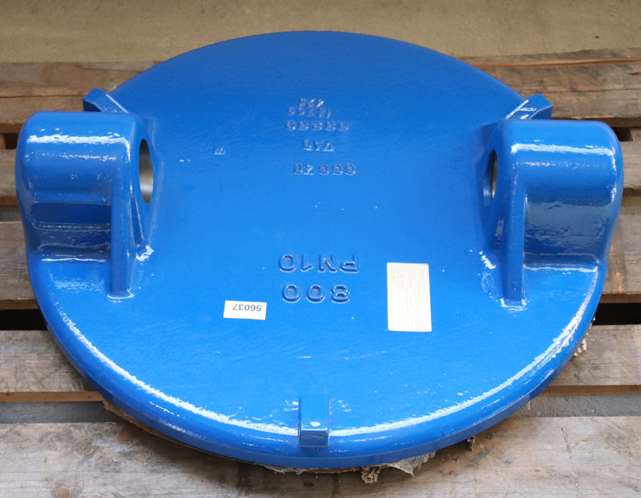 VAG Klappenscheibe DN800 PN10 GGG40 für Klappen VAG DN800 PN10 Seitenloch Ø 80mm