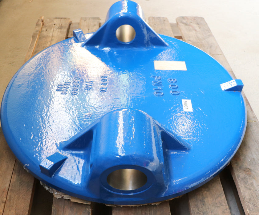 VAG Klappenscheibe DN800 PN10 GGG40 für Klappen VAG DN800 PN10 Seitenloch Ø 80mm