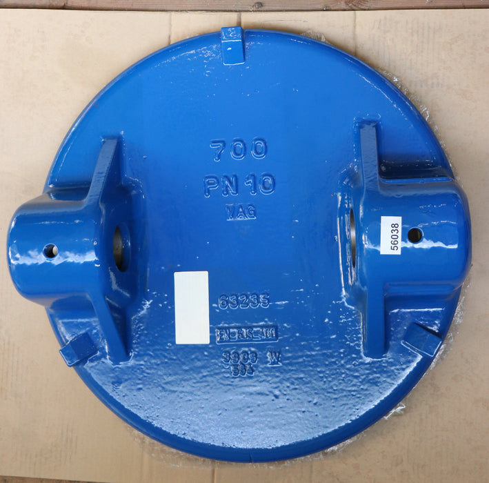 VAG Klappenscheibe DN700 PN10 GGG40 für Klappen VAG DN700 PN10 Seitenloch Ø 80mm