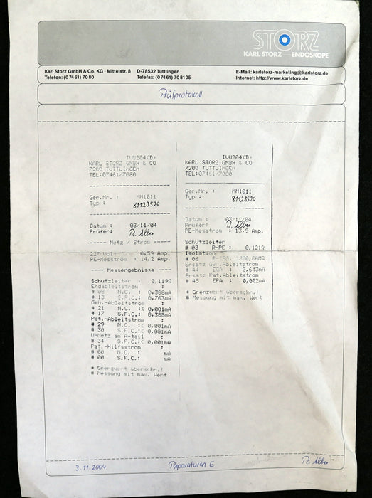 Bild des Artikels STORZ-Kaltlicht-Projektor-TECHNOL-LIGHT-270-Modell-811235-20-mit-Prüfprotokoll