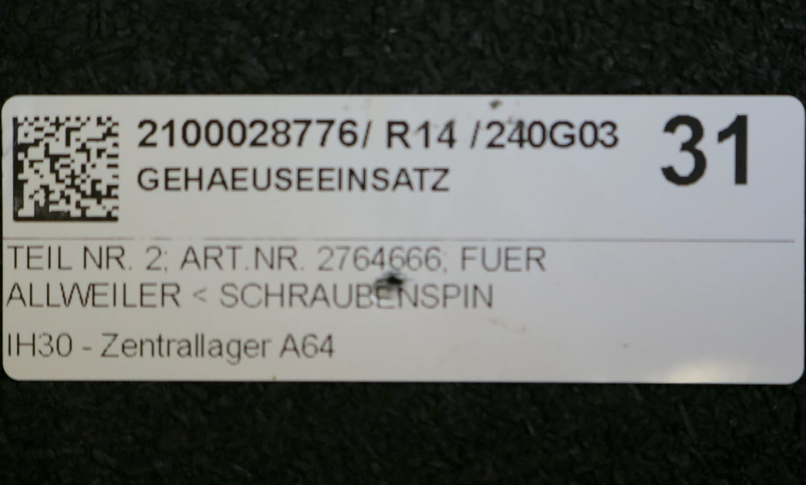 Bild des Artikels ALLWEILER-Gehäuseeinsatz-für-Schraubenspindelpumpe--TYP-SNGS-120-R46-E6GG
