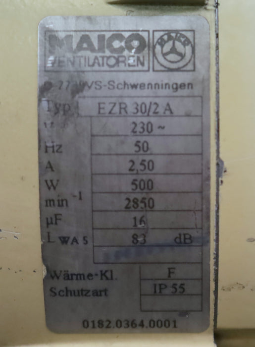 Bild des Artikels MAICO-Elektromotor-für-Lüfter-EZR-30/2A-Art.NR.-0183.0364.0001-B5-0,5kW