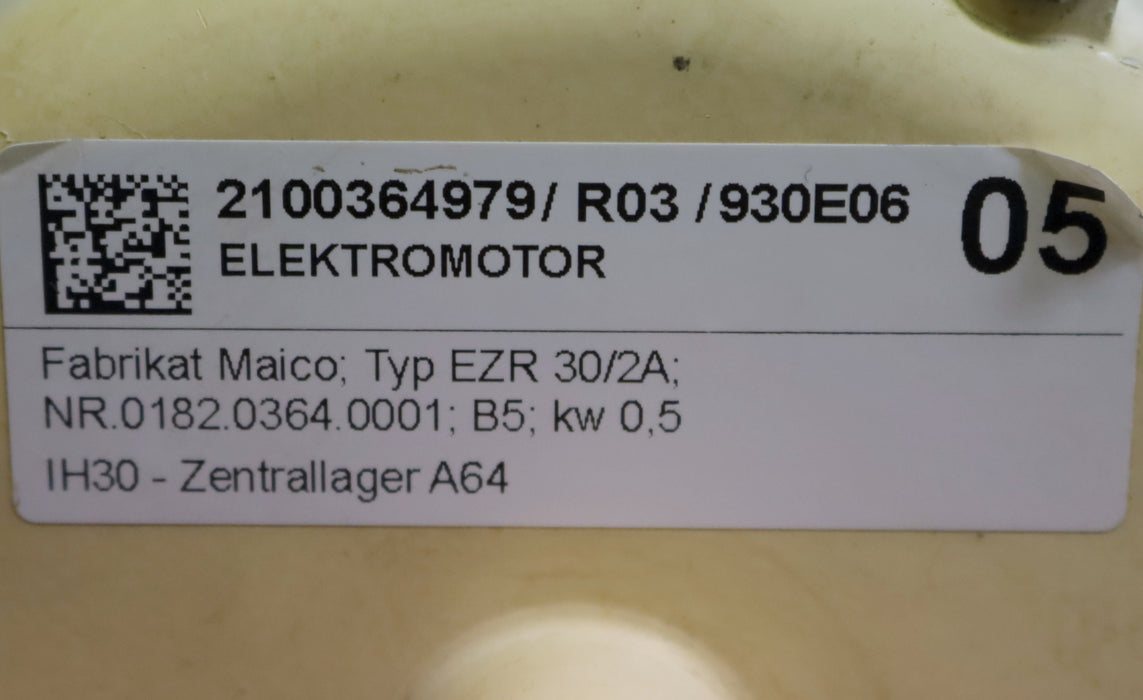 Bild des Artikels MAICO-Elektromotor-für-Lüfter-EZR-30/2A-Art.NR.-0183.0364.0001-B5-0,5kW
