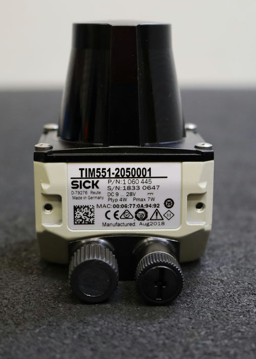 Bild des Artikels SICK-Laserscanner-TIM551-2050001-Software-V2.60-9-28VDC-4-7W-von-2018-unbenutzt