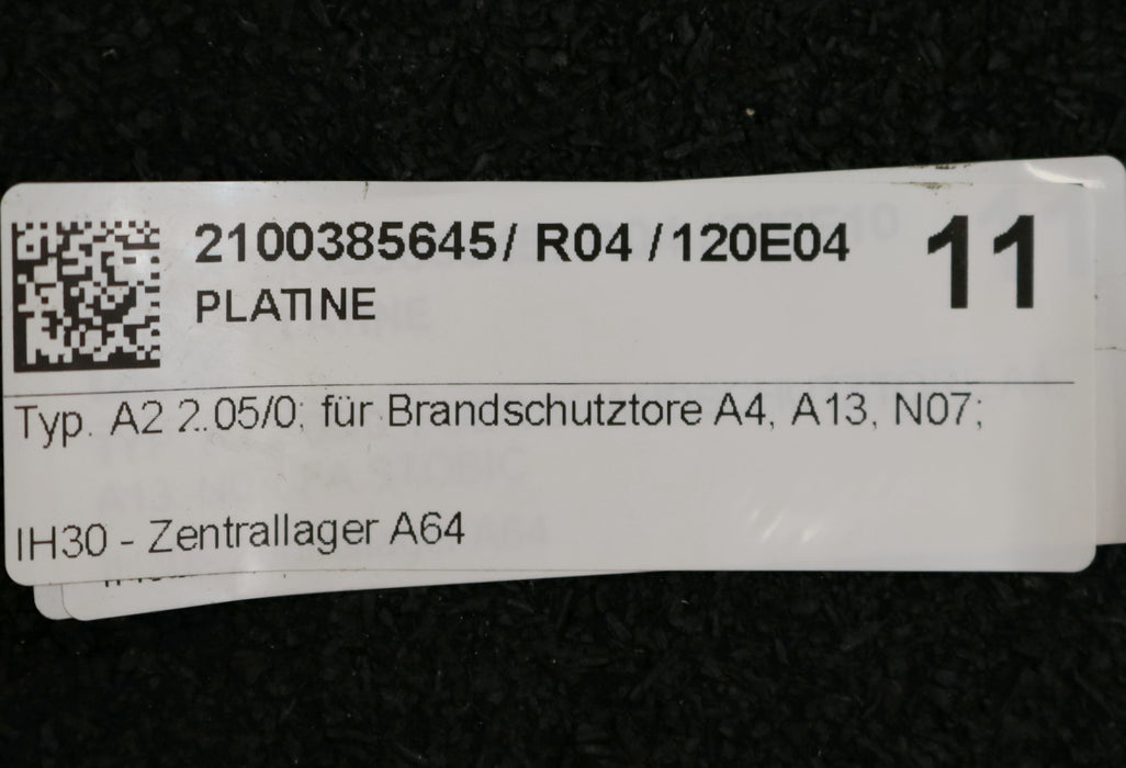 Bild des Artikels STÖBICH-Einschubmodul-A2-für-Brandschutztore-A4-/-A13-/-N07-Platine-A2-2.05/0