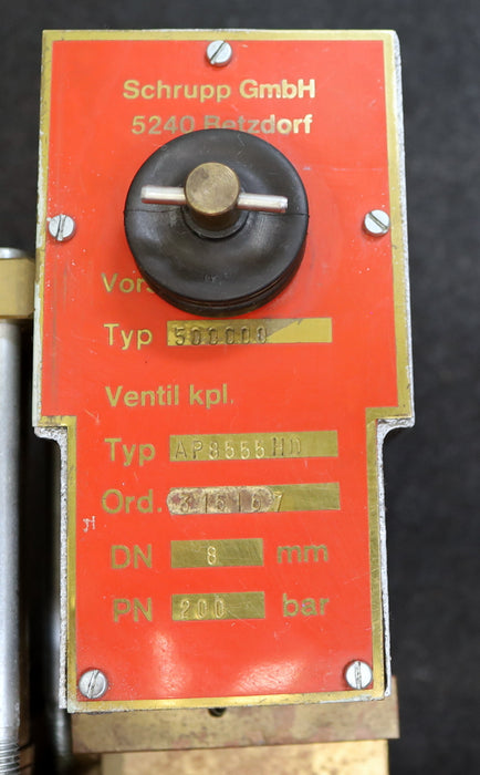 Bild des Artikels HL-HYDRAULIK-Sicherheitseinrichtung-SHE-AP-8555-HD-+-Vorsteuerung-Typ-500000-DN8