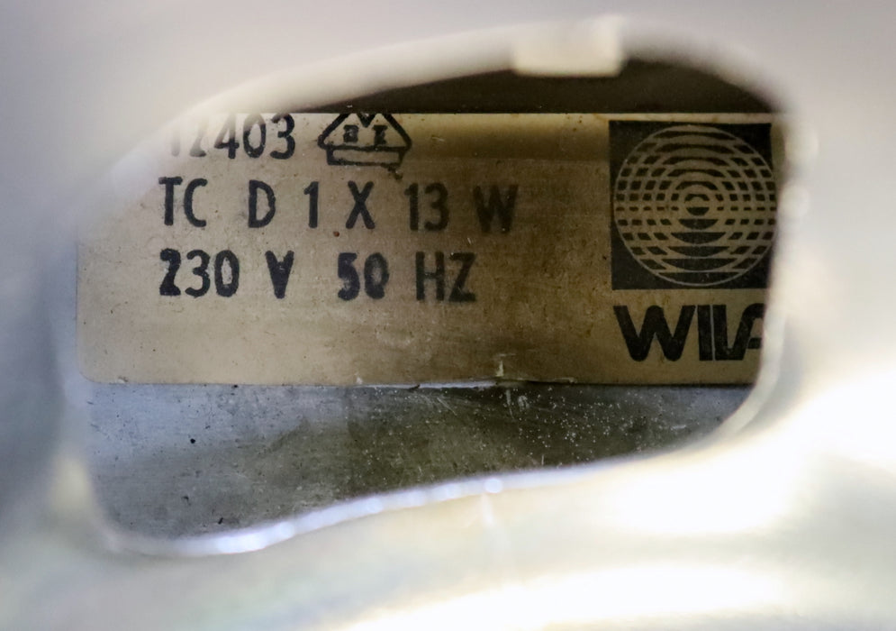Bild des Artikels WILA-Einbaustrahler-Typ-12403-TC-D1-x-13W-230V-50Hz-mit-Vorschaltgerät-unbenutzt