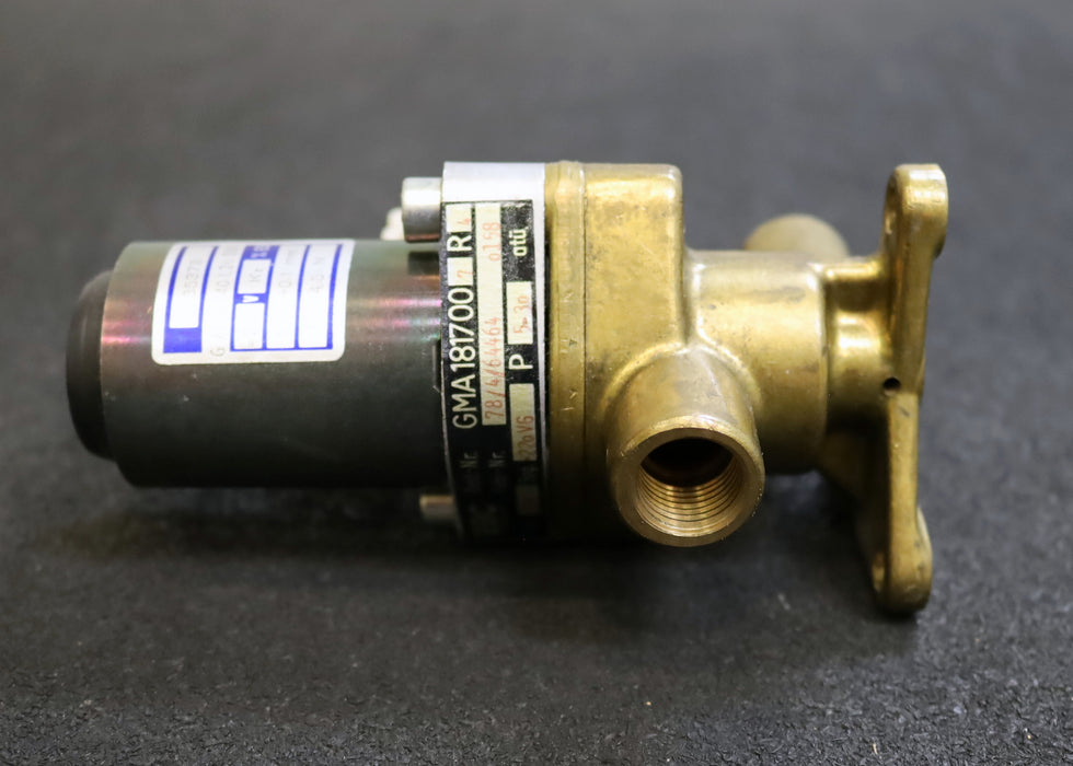 Bild des Artikels AEG-Druckluftventil-DEBM-220VDC-GMA-1817007R4-mit-G-AF-Y-040-L20-D01---5-30atü