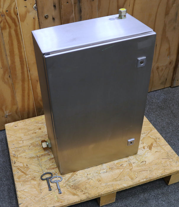 Bild des Artikels HAST-/-SMC-/-RITTAL-Pneumatikverteiler-auf-3-Laststrecken-0-10bar-mit-Messuhren