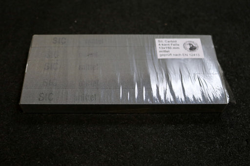 Bild des Artikels MÜLLER-5x-4-kant-Schleiffeile-Silizium-Carbid-13x150mm-mittel-unbenutzt