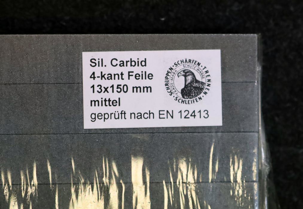 Bild des Artikels MÜLLER-5x-4-kant-Schleiffeile-Silizium-Carbid-13x150mm-mittel-unbenutzt