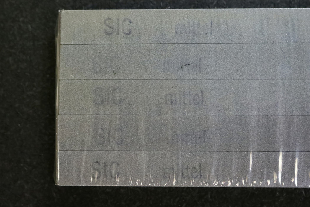 Bild des Artikels MÜLLER-5x-4-kant-Schleiffeile-Silizium-Carbid-13x150mm-mittel-unbenutzt