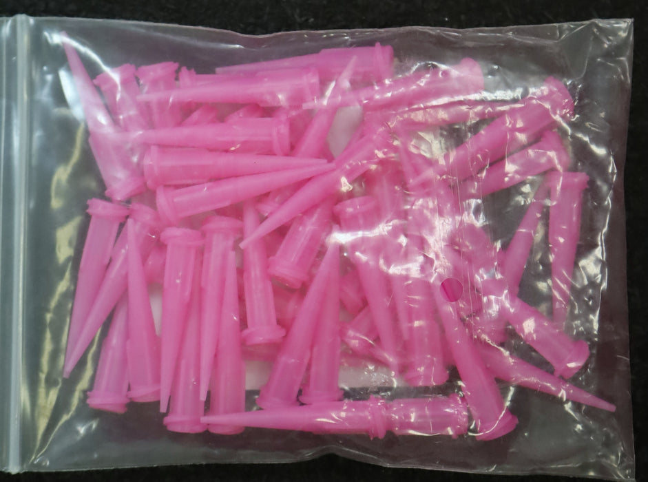 Bild des Artikels VIEWEG-50x-Dosiernnadel-Konisch-Rosa-InnenØ-0,58mm-Art.Nr.-560012MA-unbenutzt