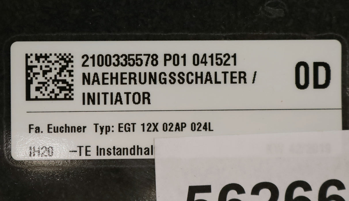 Bild des Artikels EUCHNER-Näherungsschalter-Initiator-EGT-12X02-AP-024L