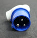 Bild des Artikels WALTHER-MONDO-Winkelstecker-Type-216306-2-Pol-+-E-Blau-230V-16A-IP44