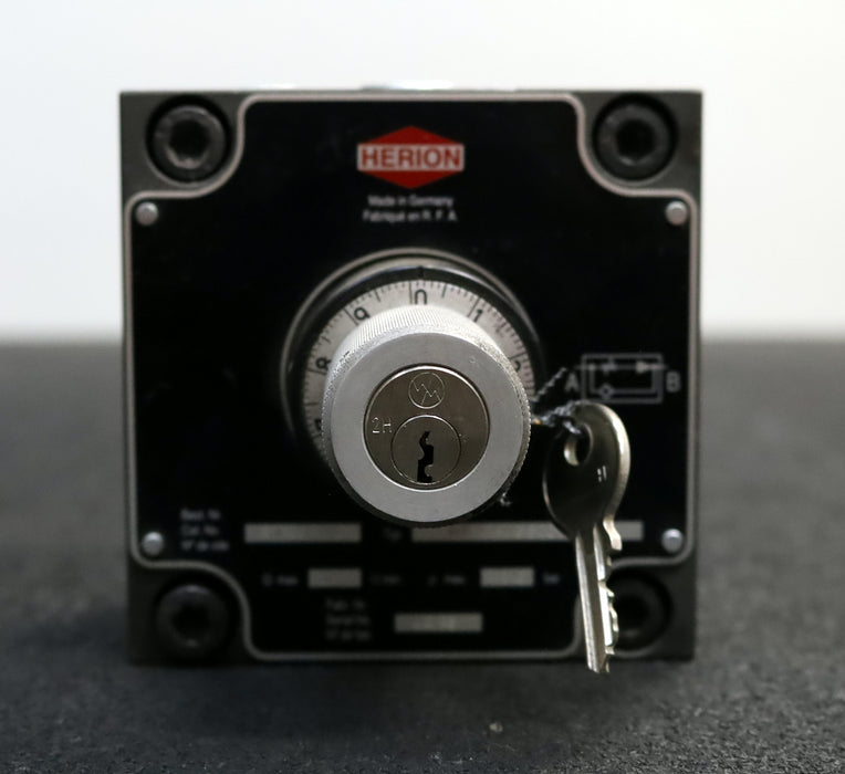 Bild des Artikels HERION-2-Wege-Stromregelventil-Pn-=-315bar-Best.Nr.-51-001-85-Typ-MR10HVG5001300