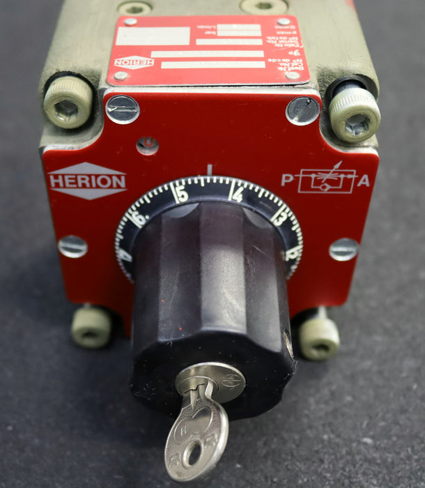 Bild des Artikels HERION-2-Wege-Stromregelventil-Pn-=-315bar-MR10HVG5012-Best.Nr.-5104600