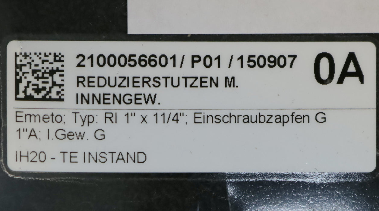 Bild des Artikels PARKER-/-ERMETO-Reduzierstutzen-mit-Innengewinde-RO-1"--11/4"-unbenutzt