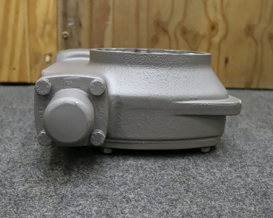 Bild des Artikels AUMA-/-VAG-Schwenkgetriebe-GS125.3---F16-N-Tein-=-91Nm-Taus-=-4000Nm-i-=-126:1