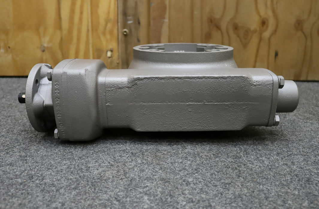 Bild des Artikels AUMA-/-VAG-Schwenkgetriebe-GS125.3---F16-N-Tein-=-91Nm-Taus-=-4000Nm-i-=-126:1