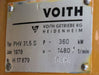 Bild des Artikels VOITH-Planetengetriebe-PHV-31,5-S-360kW-1480U/min-Ölumlauf-35l/min-86x59x56cm