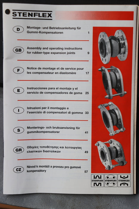 Bild des Artikels STENFLEX-Gummi-Kompensator-C-I-DN600-PN10---ICW85-N77.01-PHX-AST-08.11-FLPN-10