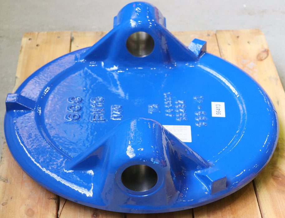 VAG Klappenscheibe DN600 PN10 GGG40 für Klappen VAG DN600 PN10 Seitenloch Ø 60mm