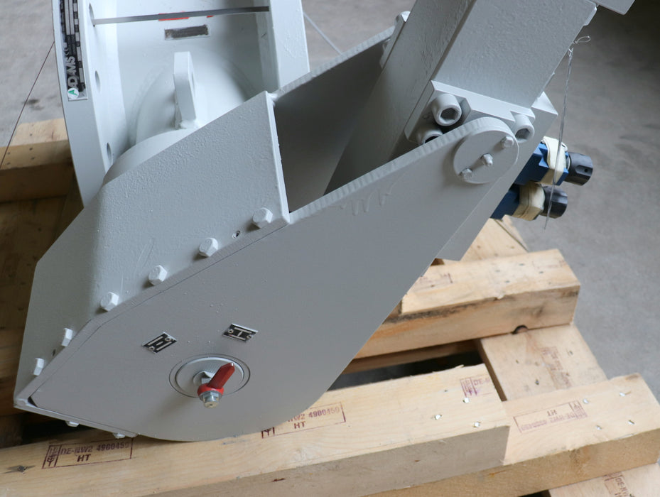 Bild des Artikels ADAMS-Rückschlagklappe-RZN-DN500-/-20"-PN16-Bremszylinder-RZ4-BJ-2010-unbenutzt