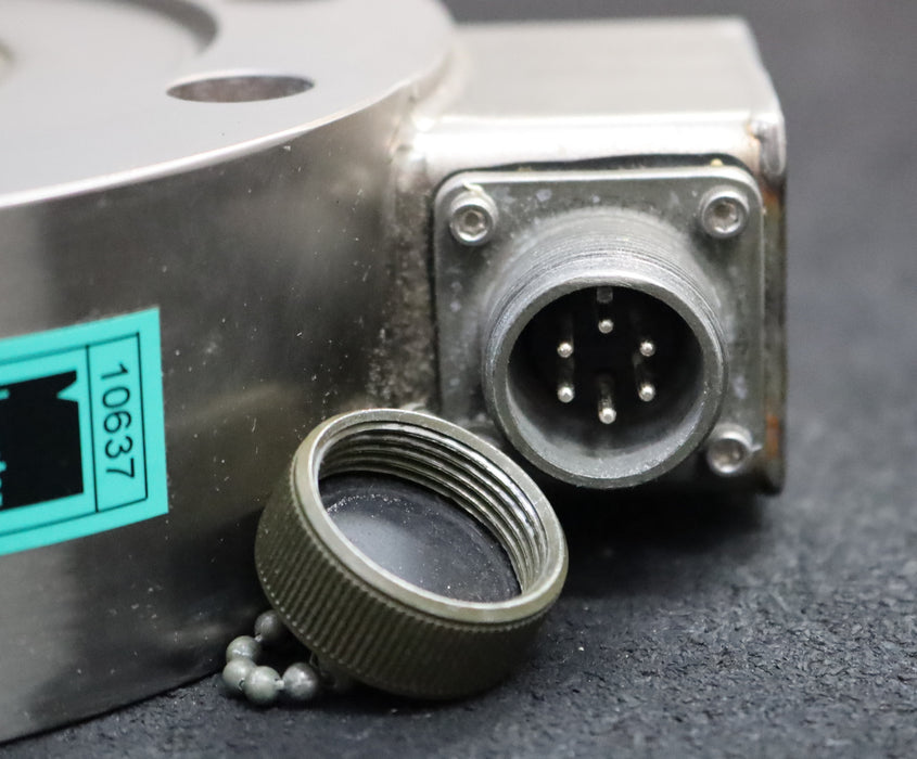 Bild des Artikels BURSTER-Druckmessdose-50kN-Typ-85075-50-10VDC-2,0008mV-Präzisions-Kraftsensor