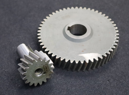 Bild des Artikels DEMAG-Zahnradsatz-für-Hubgetriebe-mit-Rad-Z-=-53-N6A/1-R2-53x2.54-+-Ritzel-Z=-17