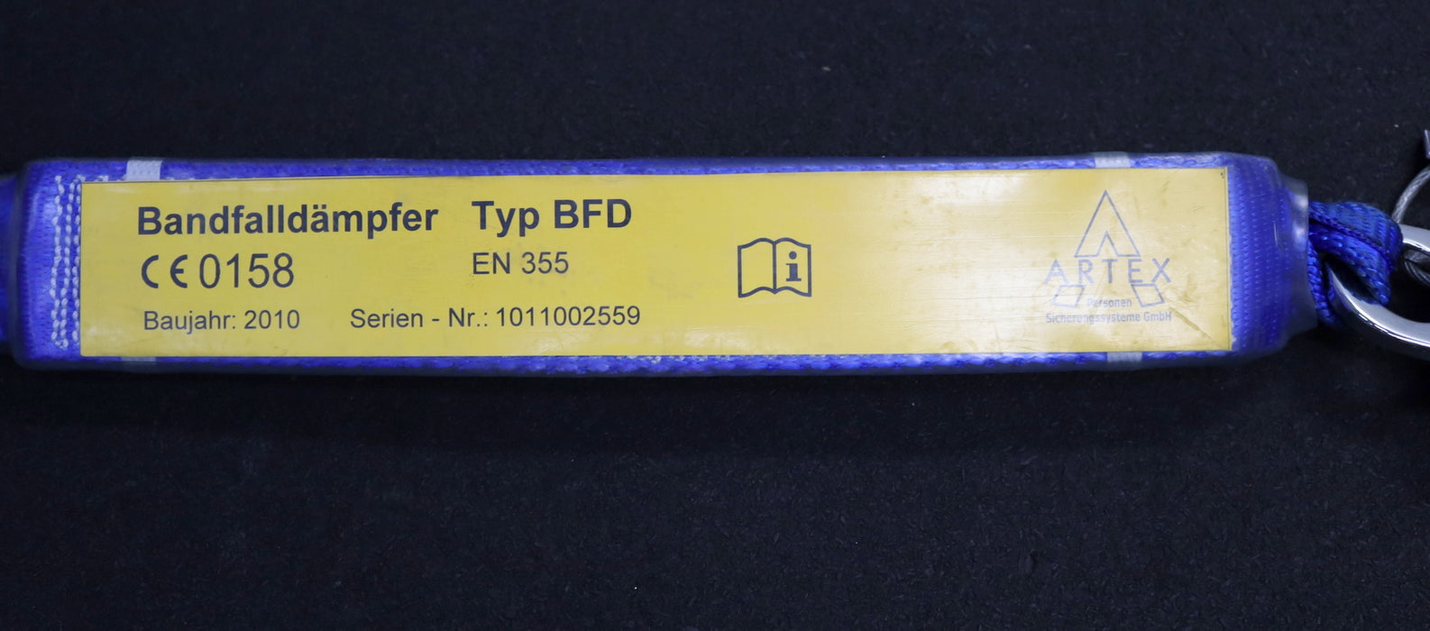 Bild des Artikels ARTEX-Verbindungsmittel-BFD-Seriennummer-1011002626-Länge-1,5m-Baujahr-2010