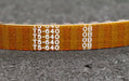 Bild des Artikels 2x-Zahnriemen-2x-Timing-belt-T5-Breite-10mm-Länge-640mm-unbenutzt