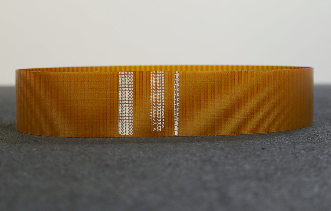 Bild des Artikels BANDO-Zahnriemen-Timing-belt-T5-Breite-45mm-Länge-640mm-unbenutzt