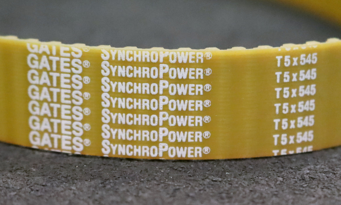 Bild des Artikels GATES-Zahnriemen-Timing-belt-T5-Breite-20mm-Länge-545mm-unbenutzt