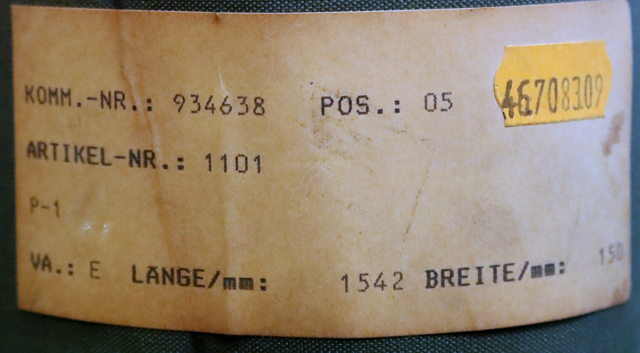 Bild des Artikels HABASIT-Flachriemen-Flat-belt-P1-endlos-verbunden-B:-150mm-Bandstärke:-1,4mm