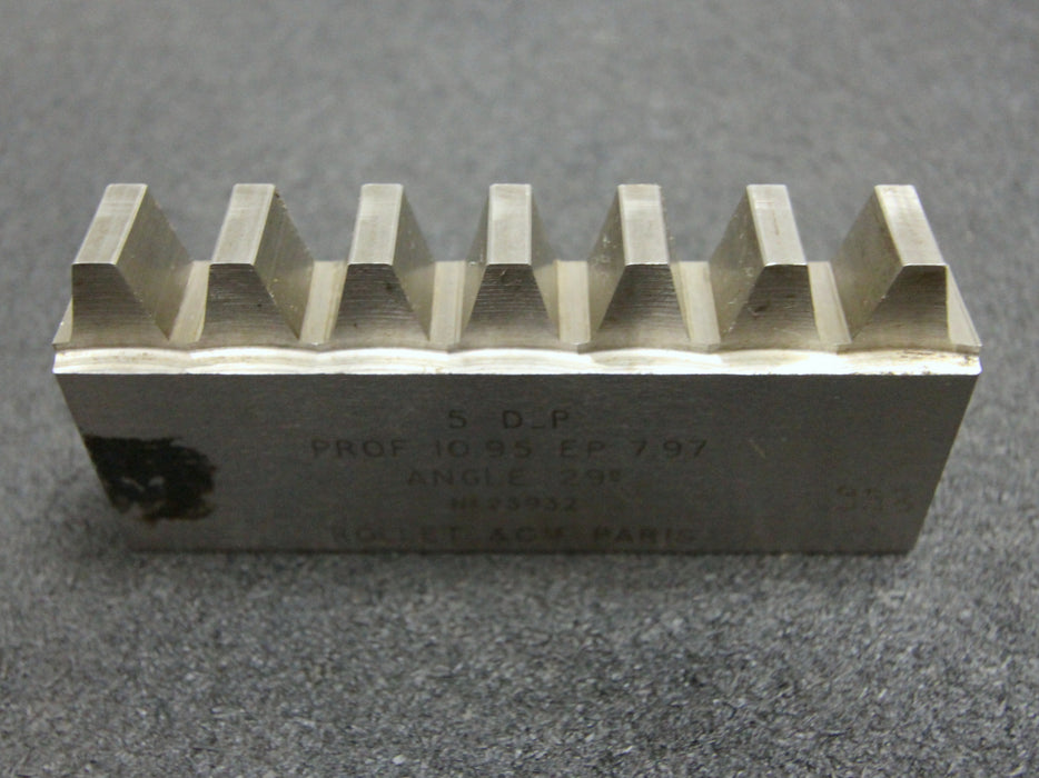 Bild des Artikels ROLLET-PARIS-Hobelkamm-rack-cutter-für-MAAG-Wälzhobelmaschinen-5-DP-EGW-29°