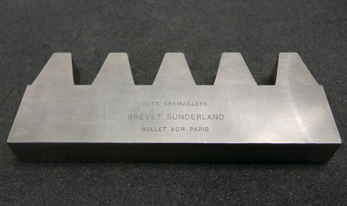 Bild des Artikels ROLLET-PARIS-Hobelkamm-rack-cutter-für-MAAG-Wälzhobelmaschinen-m=-12,5-EGW-29°