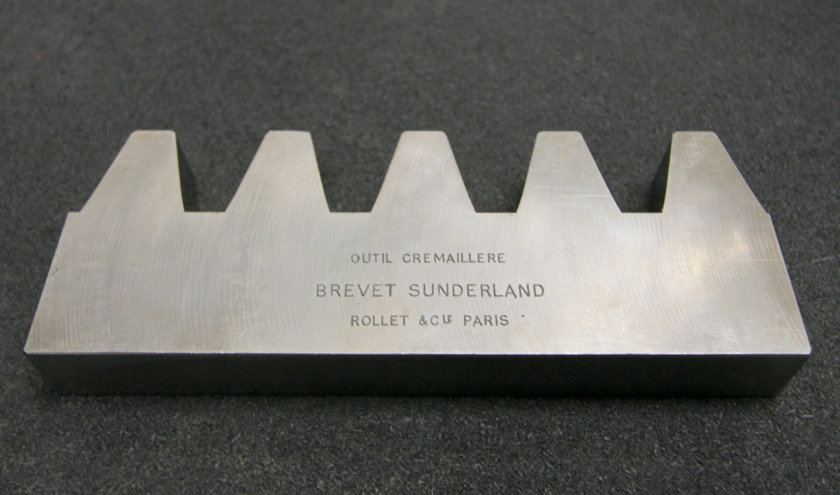 Bild des Artikels ROLLET-PARIS-Hobelkamm-rack-cutter-für-MAAG-Wälzhobelmaschinen-m=-12,5-EGW-29°