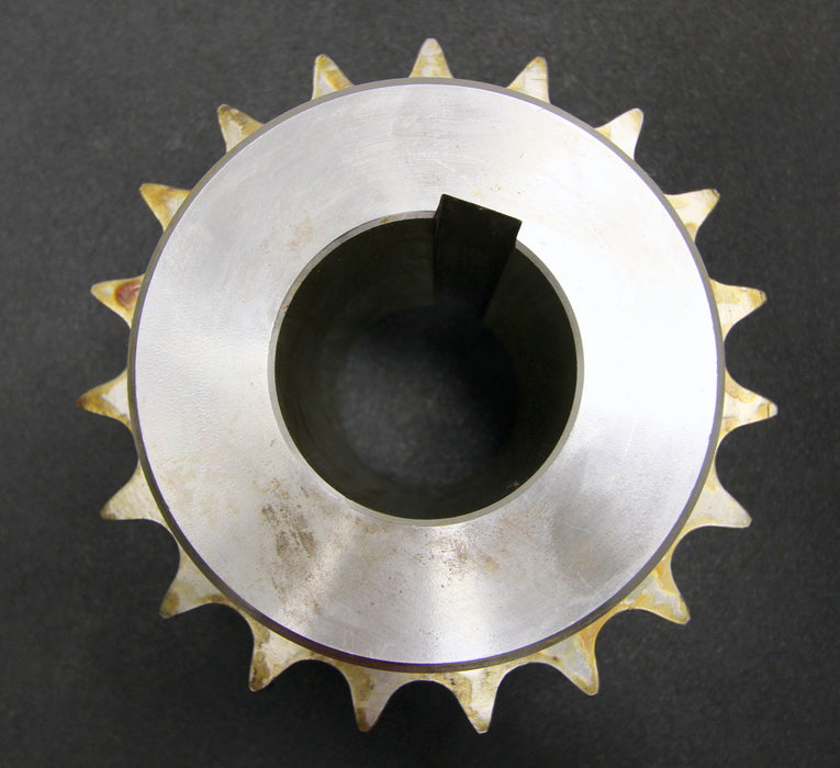 Bild des Artikels Zweifach-Kettenradscheibe-mit-beidseitiger-Nabe-ZRS-für-24B-2-Teilung-1-1/2"x1"