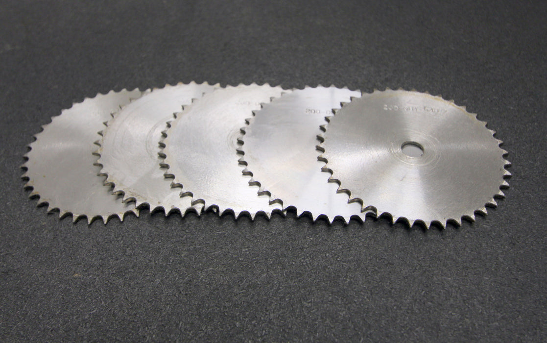 Bild des Artikels WMH-HERION-5x-Kettenradscheibe-KRL-Chainwheel-für-Kettentyp-05B-1-Teilung-8x3mm