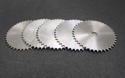 Bild des Artikels WMH-HERION-5x-Kettenradscheibe-KRL-Chainwheel-für-Kettentyp-05B-1-Teilung-8x3mm