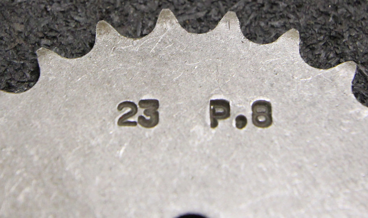 Bild des Artikels 3x-Kettenradscheibe-KRL-Chainwheel-für-05B-1-nach-DIN8187-Teilung-8x3mm-Z=-23