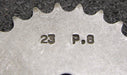 Bild des Artikels 3x-Kettenradscheibe-KRL-Chainwheel-für-05B-1-nach-DIN8187-Teilung-8x3mm-Z=-23