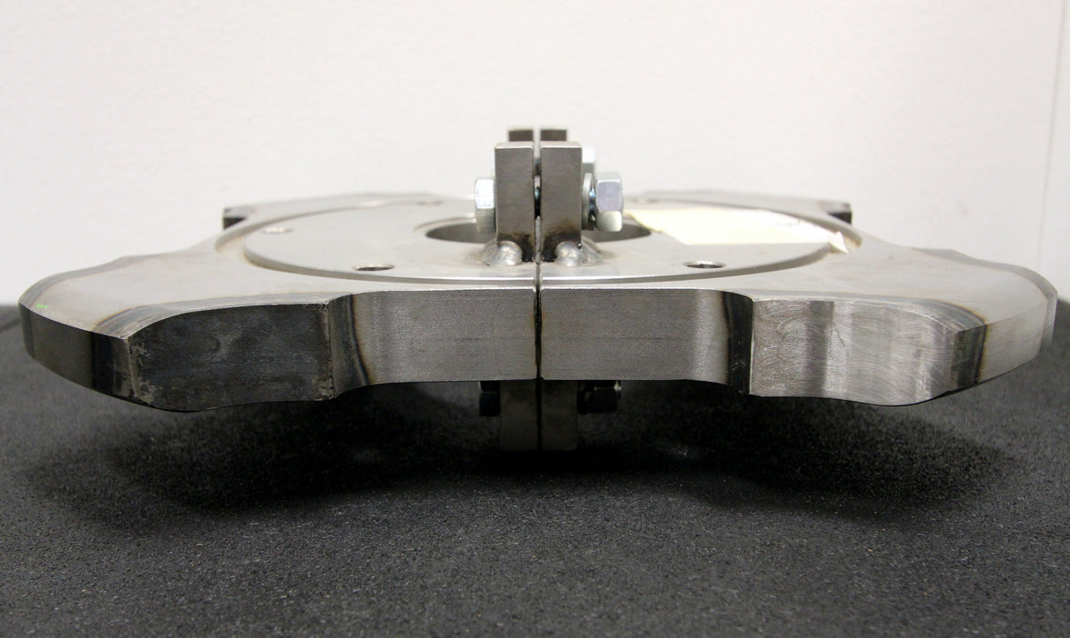 Bild des Artikels Kettenstern-2-geteilt-für-Steckkette-X678-Teilung-153,2mm-4-Zähne-Breite-280mm