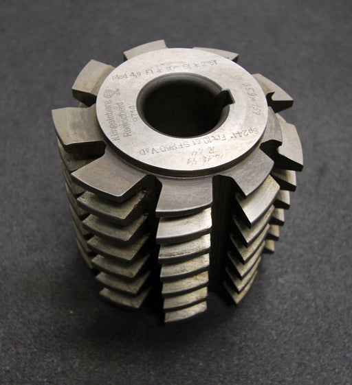 Bild des Artikels KLINGELNBERG-Zahnwellen-Wälzfräser-m=-4,9mm-30°-EGW-Ø104-x-110-x-Ø32mm-mit-LKN