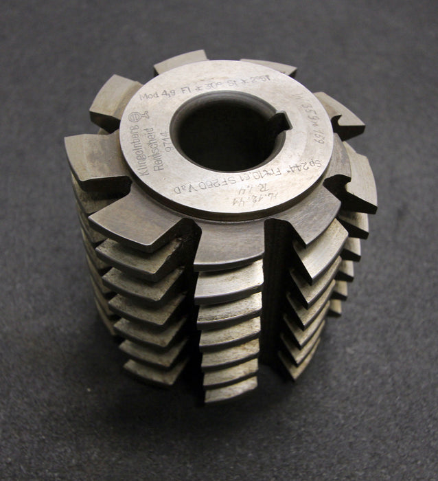 Bild des Artikels KLINGELNBERG-Zahnwellen-Wälzfräser-m=-4,9mm-30°-EGW-Ø104-x-110-x-Ø32mm-mit-LKN