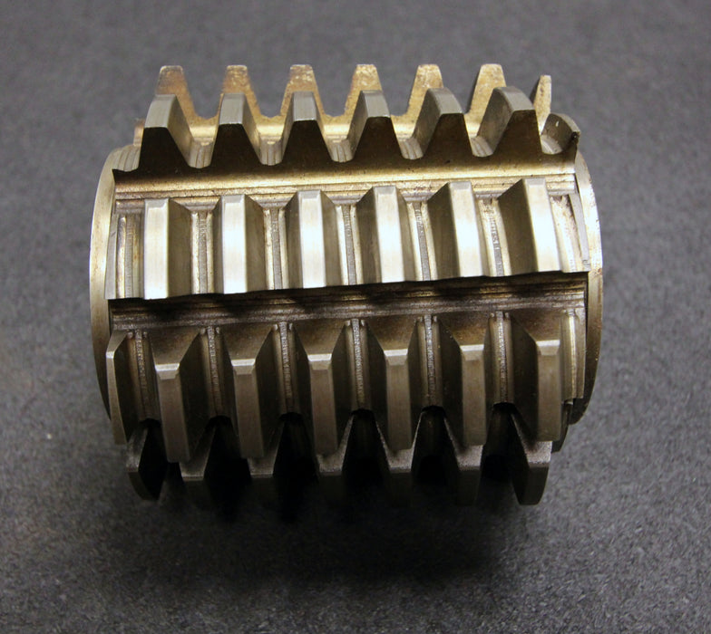 Bild des Artikels KLINGELNBERG-Zahnwellen-Wälzfräser-m=-4,9mm-30°-EGW-Ø104-x-110-x-Ø32mm-mit-LKN