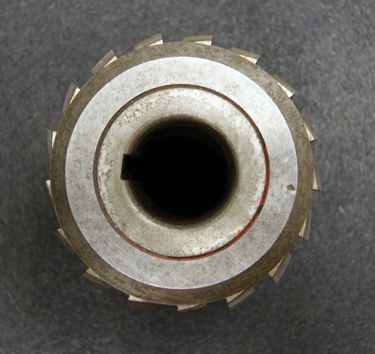 Bild des Artikels SAAZOR-Stollenwälzfräser-involute-spine-hob-m=-2,98mm-45°-EGW-Ø97x93xØ32mm-LKN