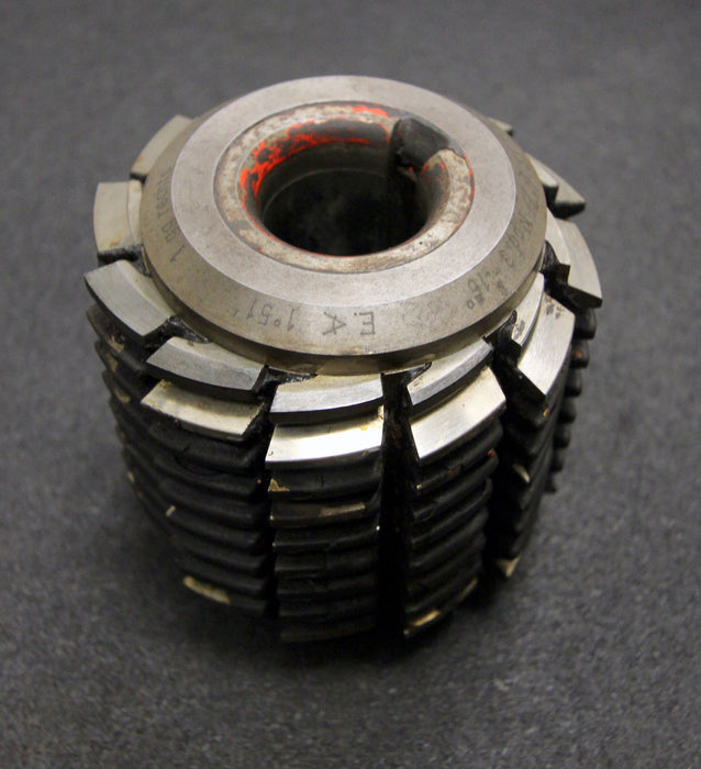 Bild des Artikels SAAZOR-Stollenwälzfräser-involute-spine-hob-m=-3mm-16°-EGW-Ø103x103xØ32mm-LKN